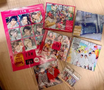 timelessz FAM 4 형태 초회반 미사용 키링 A4 씰 포함