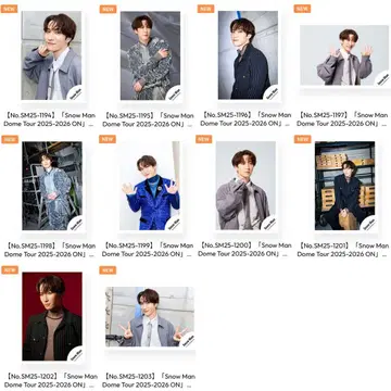 와타나베 쇼타 Snow Man Dome Tour ON 굿즈 오프샷