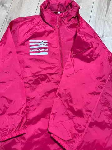 KOBE MARATHON 핑크 자켓
