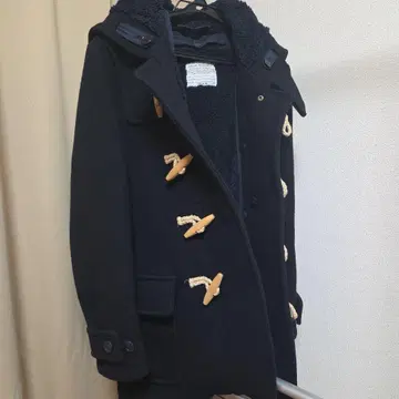 어반 리서치 네이비 더플 코트