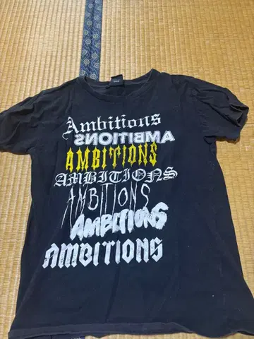 ONE OK ROCK 2018 AMBITIONS 티셔츠