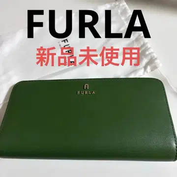 FURLA 그린 장지갑 미사용 새상품