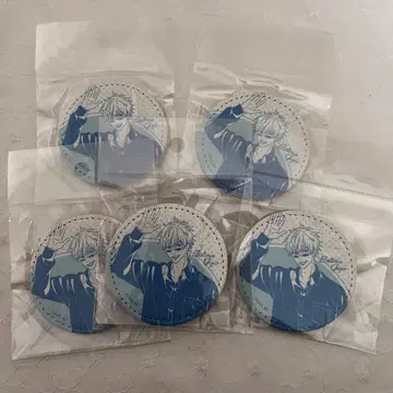 주술회전 가죽 배지 고죠 사토루 5세트