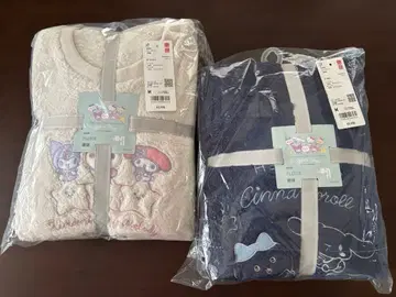 유니클로 산리오 콜라보 플리스 세트