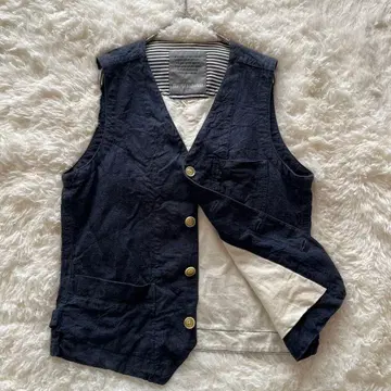 JOURNAL STANDARD 린넨/면 100% 네이비 베스트 M