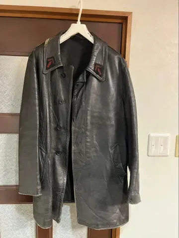 블랙 가죽 자켓