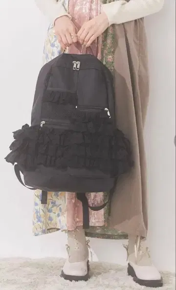 새상품 메리제니 스캘럽 레이스 백팩 백 팩