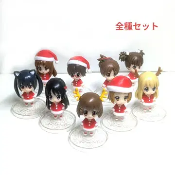 전 9종 세트 영화 케이온! 산타 피규어 이토엔