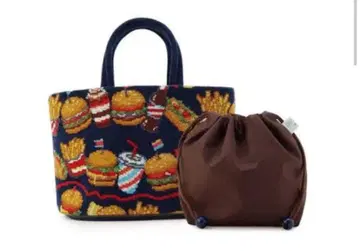 택 없음 미사용 러브러리 바이 페이러 버거샵 복조리 포함 토트백