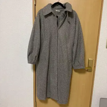 mystic 스탠 칼라 롱 코트