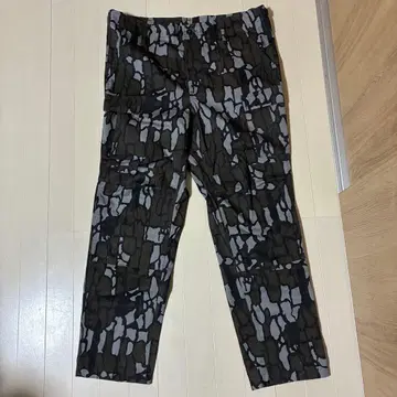 구제 의류 80~90년대 민간품 트리바크 카모 카고 팬츠 더블니