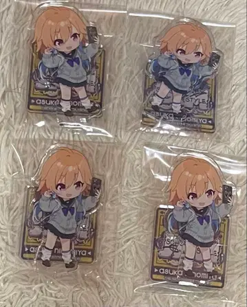아이돌 마스터 TSUTAYA 콜라보 니노미야 아스카 아크릴 스탠드 4점