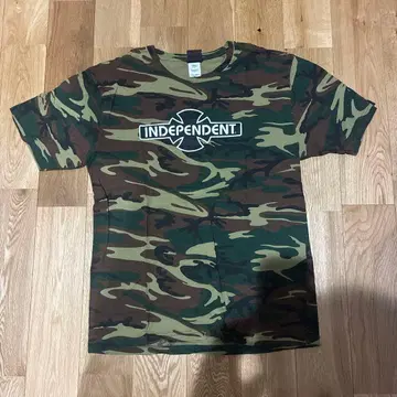 INDEPENDENT 카모플라쥬 T셔츠 L사이즈