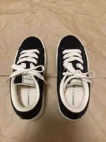 [ 새상품 ] LeMouton 루톤 버디 24.5cm 다크 네이비