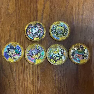 요괴워치 레전드 메달 6개 세트