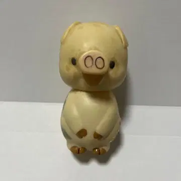 쇼와 레트로 미쓰비시 은행 돼지 소프트 비닐 저금통