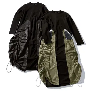 UN3D. 39,600엔 MA-1 디테일 원피스