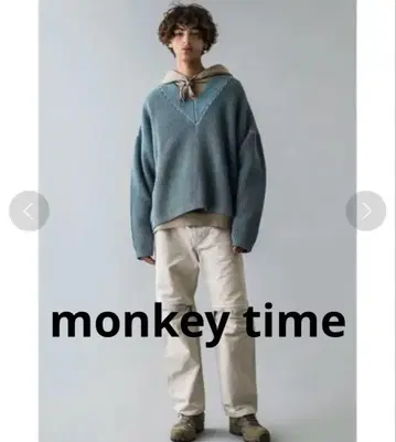 MONKEY TIME V넥 니트