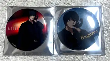 사카모토 데이즈 플라자 Night Rain 오로라 & 금박 캔뱃지 나구모