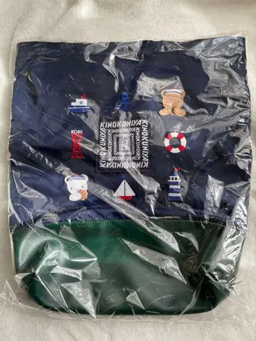 미사용 새상품 familiar x 기노쿠니야 토트백