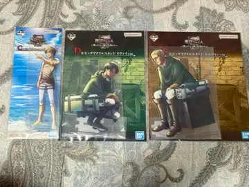 진격의 거인 제일복권 C D E상 빅 아크릴 스탠드 엘렌 리바이