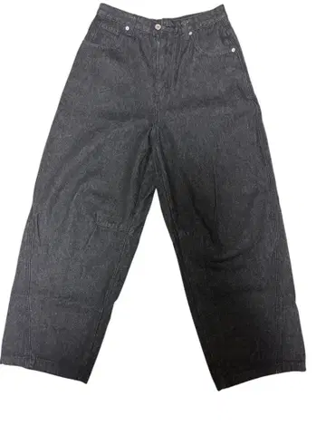 NoRemid 블랙 리지드 배기 데님 M 레어 사이즈