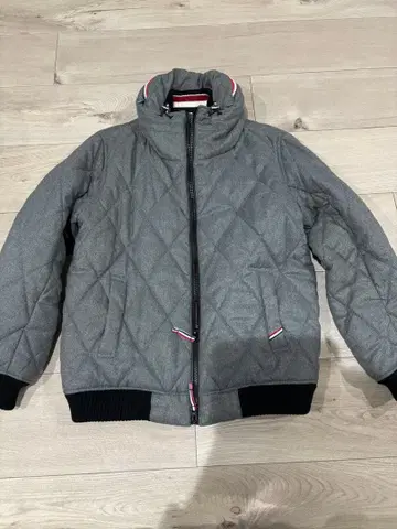 BEAMS HEART 그레이 퀼팅 자켓 L