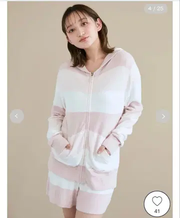 스무디 lite3 보더 후드티 젤라피케