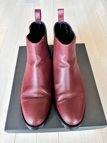 유나이티드 애로우즈 가죽 사이드 고어 부츠