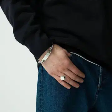 HOORSENBUHS 실버 팔찌 RHC 별주