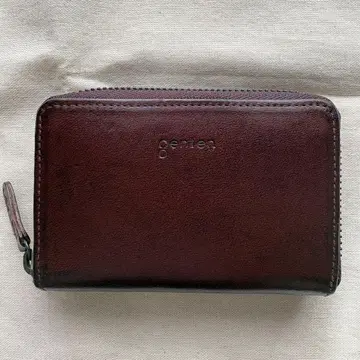 genien 아머 가죽 카드 케이스