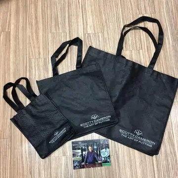 3개 세트 SCOTTY CAMERON 스카티 카메론 샵 백