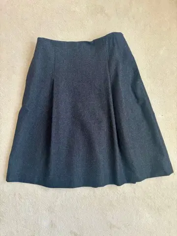 BLACK FLEECE 플레어 스커트 다크 그레이