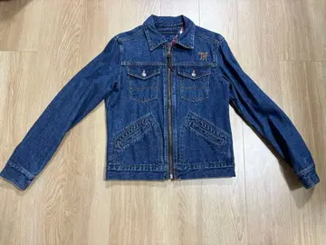 TOMMY FILFIGER 데님 자켓 지퍼 포함