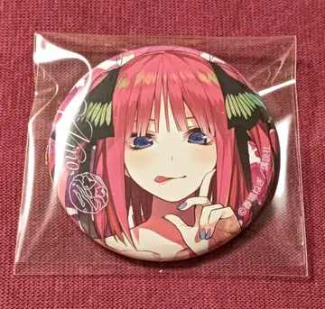 5등분의 신부 Anisugar 아토레 도넛 캔뱃지 나카노 니노