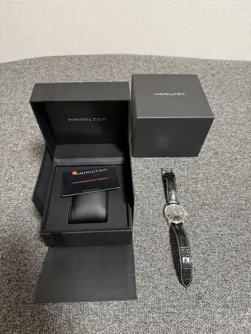 HAMILTON 해밀턴 재즈 마스터 H324111 쿼츠 블랙 다이얼