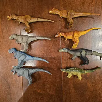 아니아 공룡 티라노사우루스 6종류 바리오닉스 앙킬로사우루스 레어