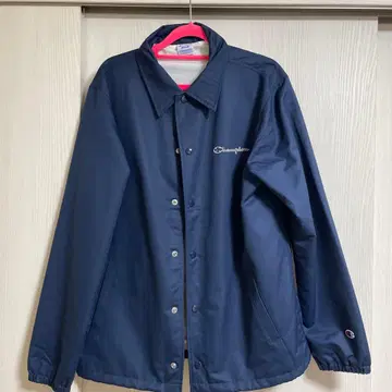 [ 새상품급 ] Champion 나일론 자켓 네이비