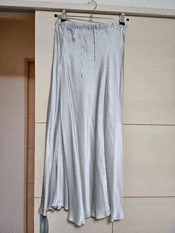 BABYLON 워셔블 실크 스커트