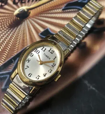 타이맥스 TIMEX 여성용 손목시계 쿼츠 레어 새상품급 작동 중