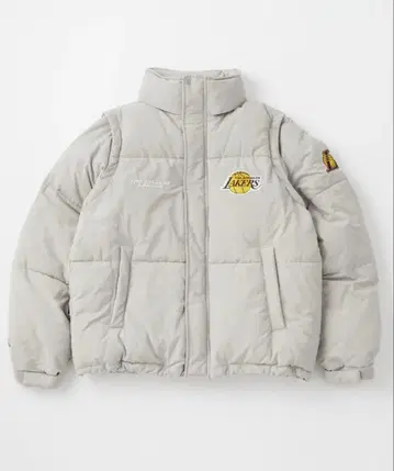 로스앤젤레스 레이커스 다운 자켓 그레이