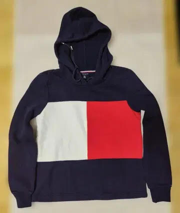 TOMMY HILFIGER 후드 부착 후드티 XS