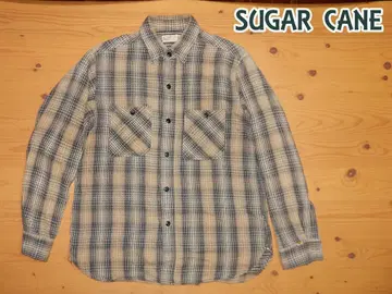 SUGAR CANE - 슈가케인 워크 셔츠 사이즈 M