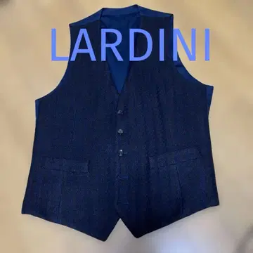 라르디니 LARDINI 이탈리아제 베스트 지레 울 네이비 46