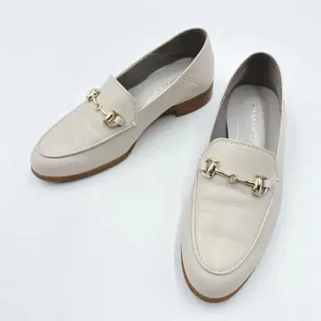 HIMIKO 히미코 바부쉬 비트 로퍼 아이보리 22cm