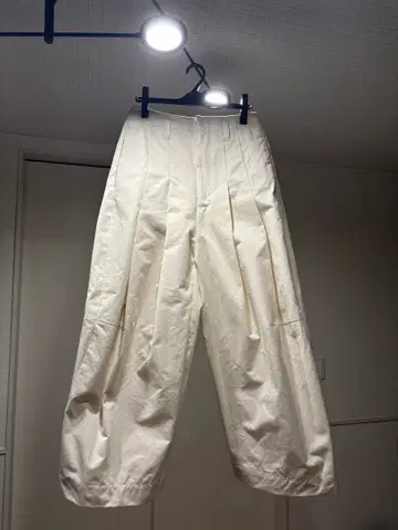 shinyakozuka 배기 팬츠 화이트