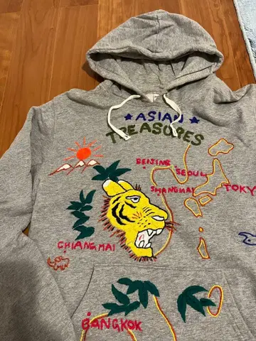 GAIJIN MADE 후드 맨투맨 M