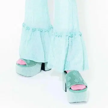 캔디 스트리퍼 LITTLE FLOWER 샌들 L