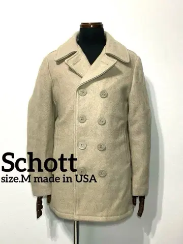 Schott 샷 USA 남성용 피코트