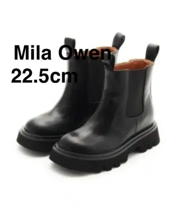 새상품 Mila Owen 인힐 사이드 고어 첼시 부츠 22.5cm